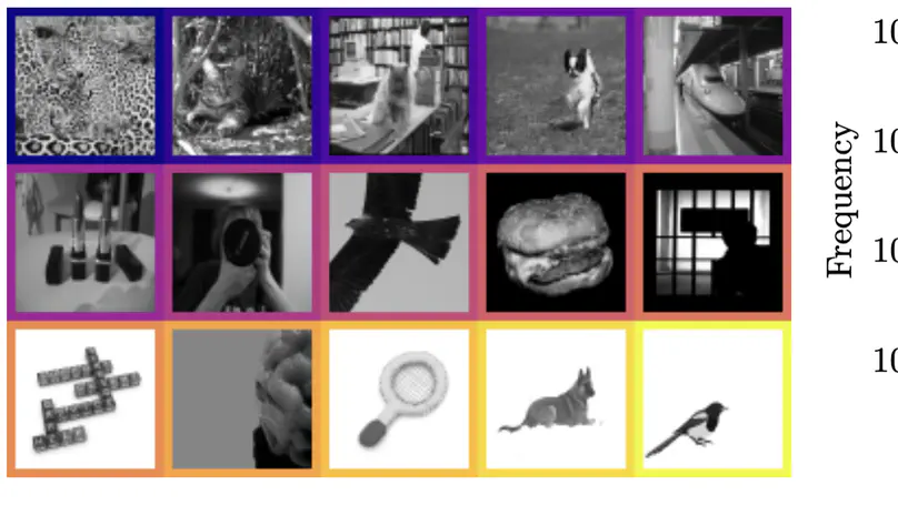 Learning normalized image densities via dual score matching